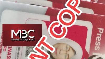 PENGUMUMAN PERUBAHAN BERLAKU ID CARD MBC
