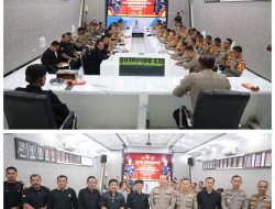 Jelang Pengesahan Warga Baru PSHT, Polres Bojonegoro Gelar Rakor Pengamanan