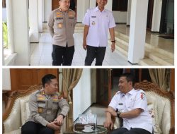 Usai Sertijab, Kapolres Bojonegoro Silaturahmi dengan Bupati