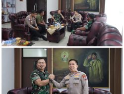 Kapolres Bojonegoro Lakukan Kunjungan Silaturahmi ke Makodim 0813