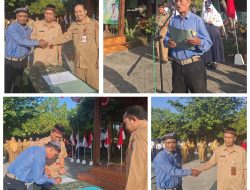 Upacara Pembukaan MPLS di SMPN 1 Ngraho Berlangsung Lancar dan Khidmat.