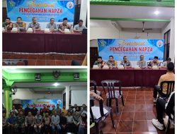 Cegah Bahaya Narkoba, Polsek Buduran Sosialisasi Bersama Warga dan Pemuda Desa Buduran