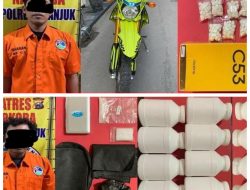 Gulung Jaringan Narkoba, Polres Nganjuk Sita 17 Ribu Pil LL dan Puluhan Gram Sabu