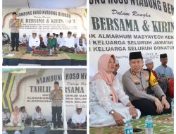 Jalin Silaturahmi, Kapolres Bojonegoro Hadiri Tahlil Akbar dan Doa Bersama