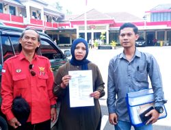 LPK-RI resmi laporkan kasus sengketa tanah di Tanggul,ke Polres Jember.