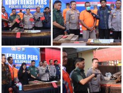 Polres Bojonegoro Ungkap Kasus Pencurian Rel Kereta Api, Kerugian Capai Rp57 Juta