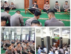 Polres Nganjuk Tekankan Keikhlasan dalam Tugas Lewat Binrohtal