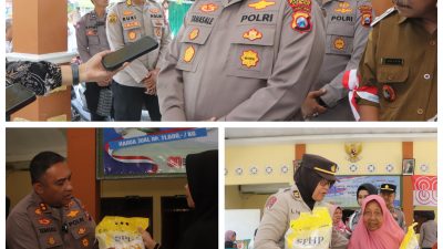 Gerakan Pangan Murah : Polres Tuban Siapkan 12 Ton Beras SPHP
