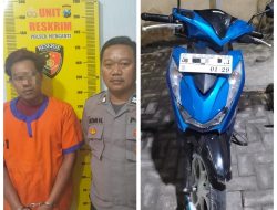 Polsek Menganti Tangkap Pelaku Curanmor Beraksi di Enam TKP