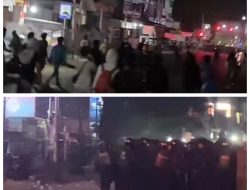 Aksi Unjuk Rasa Warga Bone atas Kenaikan PBB-P2 berlangsung hingga malam!