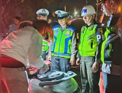 Harkamtibmas, Polres Kediri Kota Gelar Operasi Gabungan Amankan Puluhan Ranmor Tak Sesuai Spektek