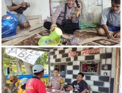 Gelar Kopling, Bhabinkamtibmas Getas Ajak Warga Jaga Kamtibmas