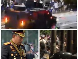 Kapolri Perintahkan Kadiv Propam Usut Insiden usai kendaraan taktis Brimob melindas ojol.