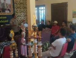 Kapolsek Plumpang tenangkan Warga tak jadi segel kantor Desa.