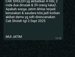 WA MISTERIUS Pesan Misterius Soal Demo 3 September, Adu Domba, Fakta, atau Ketar-Ketir?