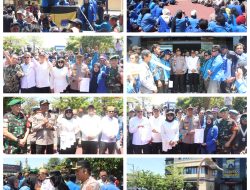 Tiga Kali Aksi Mahasiswa di Mapolresta Sidoarjo Berlangsung Damai dan Kondusif