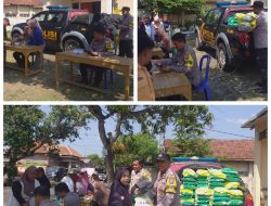 Polres Madiun Kota Salurkan 4 Ton Beras SPHP untuk 4 Desa