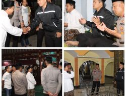 Kapolres Nganjuk Gelar Silaturahmi Kamtibmas di Masjid Al-Mubarok Berbek