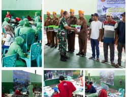 Sambut HUT ke- 80 TNI, Kodim Bojonegoro Gelar Bakti Sosial Donor Darah