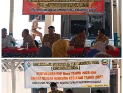 Pemdes Sogo gelar Musdes APBDesa Perubahan tahun anggaran 2025.