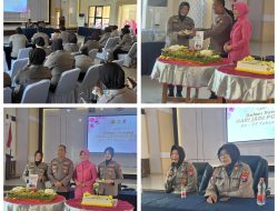 Polwan Polres Nganjuk Gelar Tasyakuran Puncak Hari Jadi ke-77 dengan Tema “Polri untuk masyarakat”