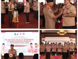 Kapolres Nganjuk Hadiri Pelantikan Majelis Pembimbing Cabang Gerakan Pramuka