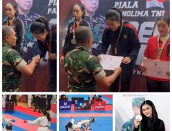 Bripda Gaby, Raih Juara I Kejuaraan Karate Piala Panglima TNI 2025