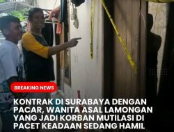 Pelaku Mutilasi Berhasil Ditangkap di Lidah Wetan Surabaya