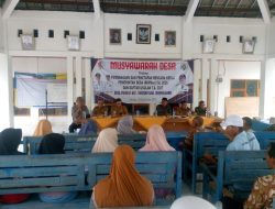 Musdes Pandan agenda pembahasan dan penetapan RKPDes serta daftar usulan tahun 2027.