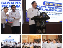 Serahkan SK 22 PPPK, Kakanwil Dorong Peningkatan Kinerja Pegawai