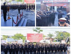 Polres Bojonegoro Gelar Upacara Peringatan Hari Kesaktian Pancasila