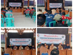 Pemdes Margomulyo Gelar Musyawarah Pembentukan Tim Pengisian tiga Perangkat Desa.