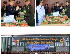 Kapolres Bojonegoro Hadiri Upacara HUT ke-80 TNI, Tekankan Pentingnya Sinergitas TNI-Polri