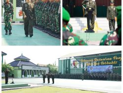 Kodim Bojonegoro Gelar Upacara Peringatan HUT Ke- 80 TNI
