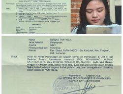 Pamekasan: Rizqan Thayyiba Kehilangan Barang Senilai Rp 55 Juta, Mantan Kekasih Jadi Terlapor