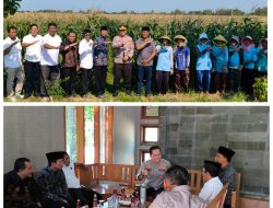 Kapolres Nganjuk Jaring Aspirasi untuk Penguatan Harkamtibmas dan Program “Desa Tangguh Pangan” di Banjaranyar