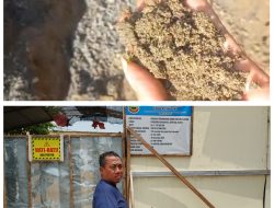 Diduga Gunakan Material Oplosan, Proyek Renovasi Penambahan Ruang Puskesmas Kapuan Disorot Warga