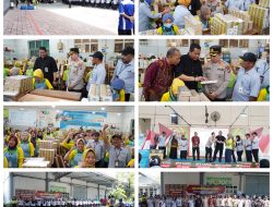 Buruh Kuat, Bojonegoro Aman, Pesan Kapolres di Apel Akbar Kebangsaan 2025