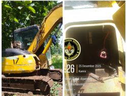 2 Buah Akki Alat Berat untuk Pembangunan Desa, Musnah Digondol Maling