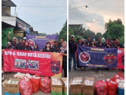 Bagi Takjil Ramadhan, G.BRAN Kediri Kolaborasi – Dihadiri Bendahara DPD Jatim